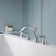 Z 2 Handle Bathroom Roman Tub Faucet