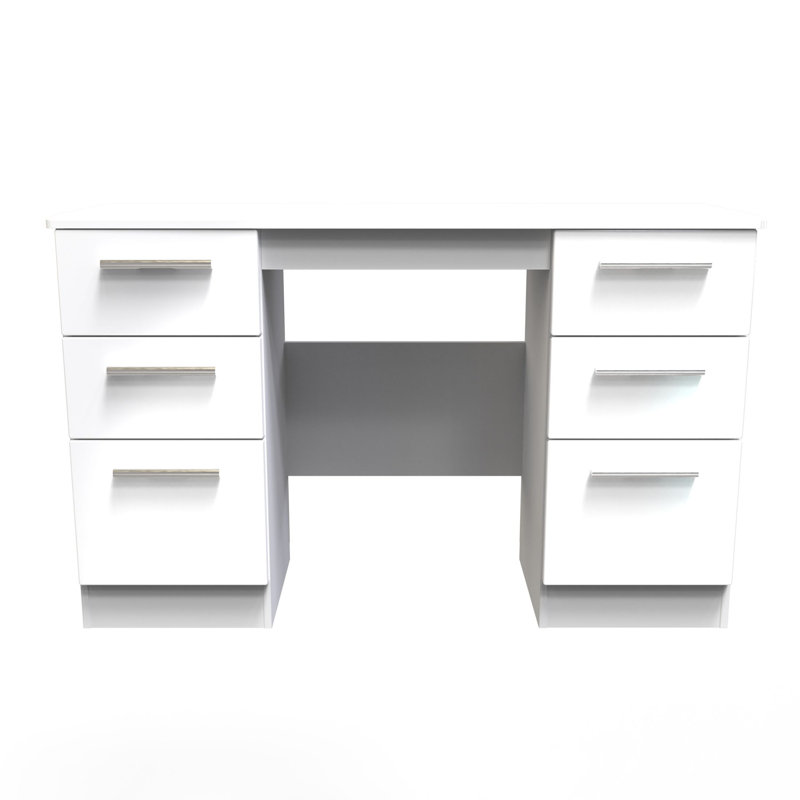 Fully Assembled Yvette Dressing Table, White