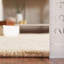 Dip Dye Hand Tufted Wool/Cotton Oriental Rug in Ivory/Gold-95854290