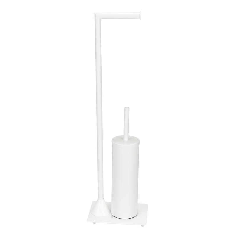 Latitude Run free-standing toilet set Mod. Arihaant white, matt lacquered