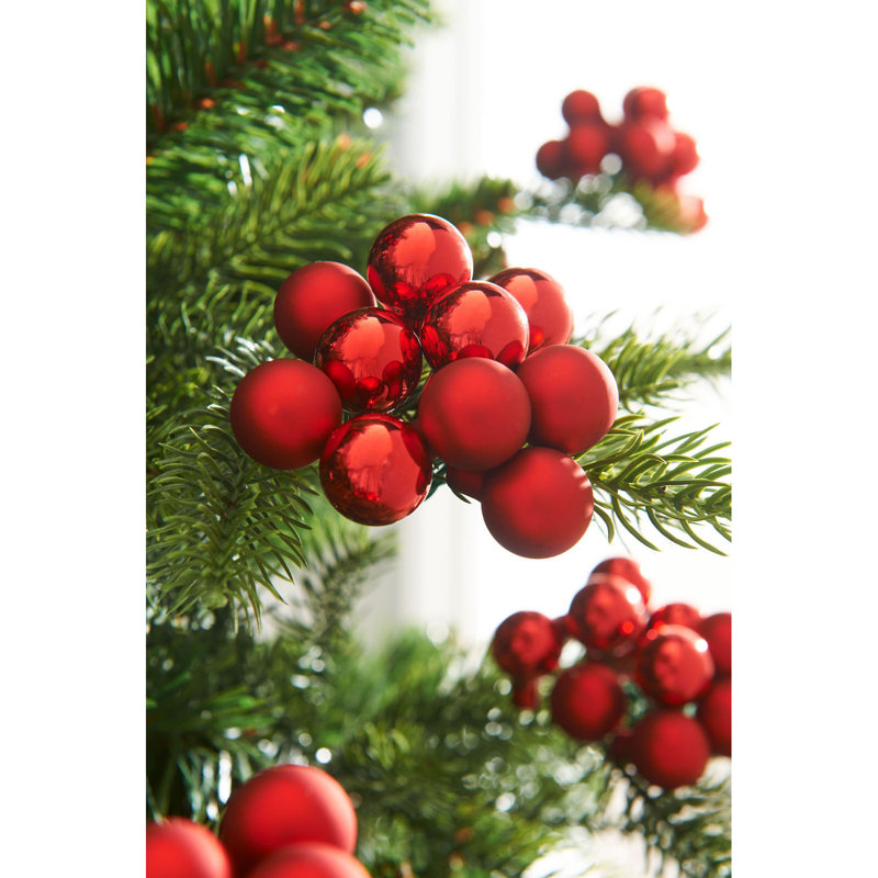 5 Piece Berry Cluster Bauble Set
