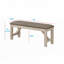 Banc de salle à manger en tissu