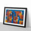 Abstract Art Painting Vol.465 by S.Johnson - Framed Print-55614948-55614951