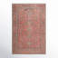Machine Washable Brixey Oriental Red Area Rug-2016282218