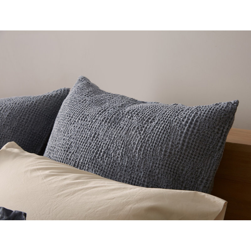 Reyes Pillow Sham, Alpine White, Standard/Twin