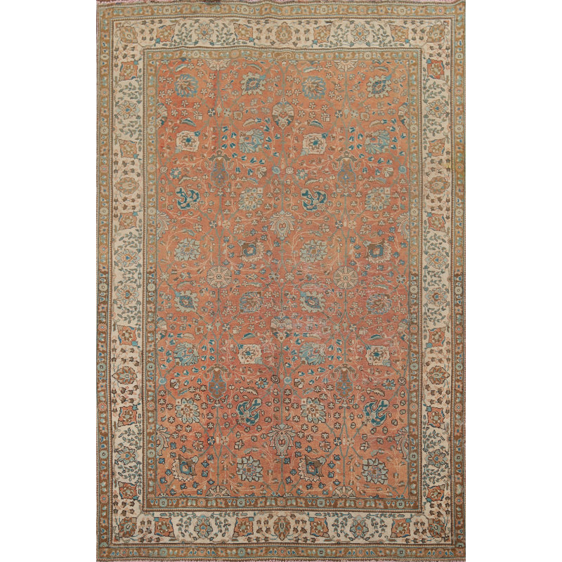 Tapis traditionnel délavé All-Over 7 x 10