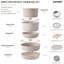Ensemble de batterie de cuisine 11 pièces-90556319