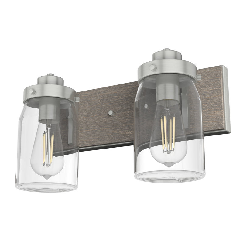 Devon 2 - Light Dimmable Vanity Light, Brushed Nickel
