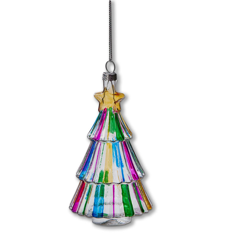  Multi Stripe Tree Ornament