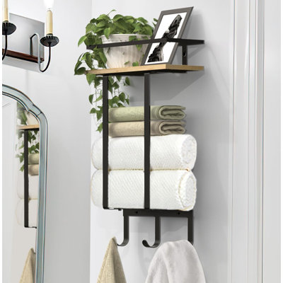 Breisch 3 Wall Mounted Required Towel Rack