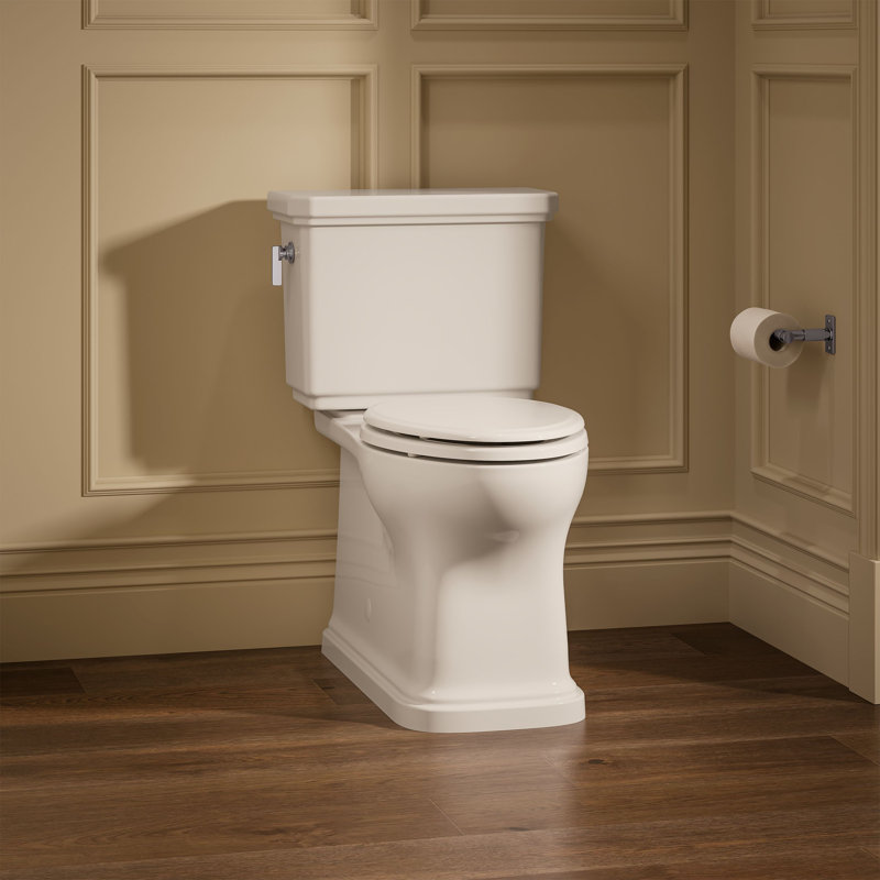 Claude by Studio McGee Toilet Tank, 1.6 Gpf, Left, Dune