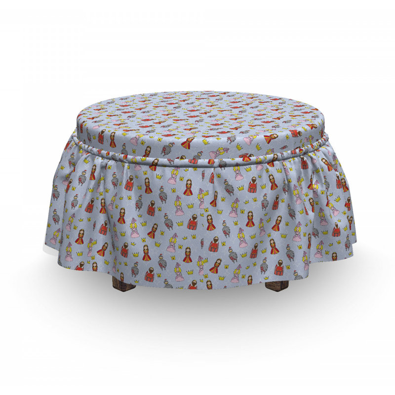 Housse pour repose-pieds grand cavalier princess grand