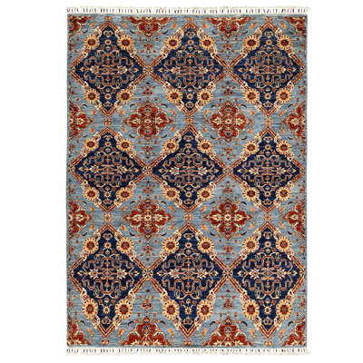 One-of-a-Kind 6'2" X 8'9" Wool Area Rug in