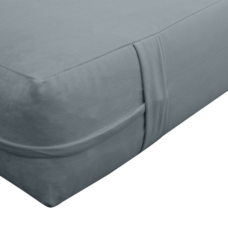 Messere Zipper Mattress Protector Mattress Protector Case Pack, Gray, Twin