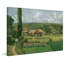 «Landscape at Les Pâtis, Pontoise», reproduction sur toile tendue-978783787