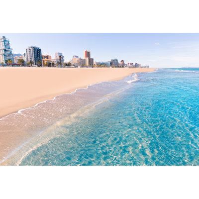 Gandia Beach - Photographie sur toile tendue