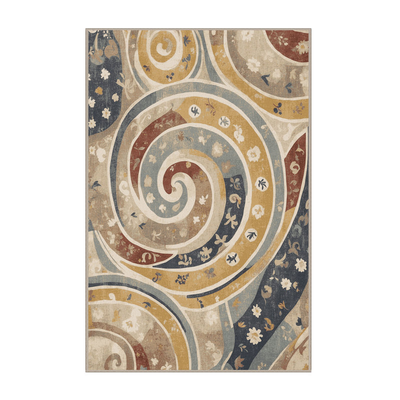 Spirited Dash Rug, Rectangle 4' x 6'