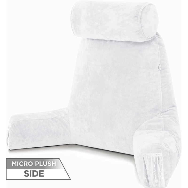 Housse et insert de coussin de lecture et de repos extérieur, Pissenlit blanc