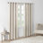 Solid Piece Dyed Grommet Top Curtain Panel-358317772