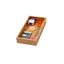 Bamboo 2"H x 6"W x 15"D Drawer Organizer