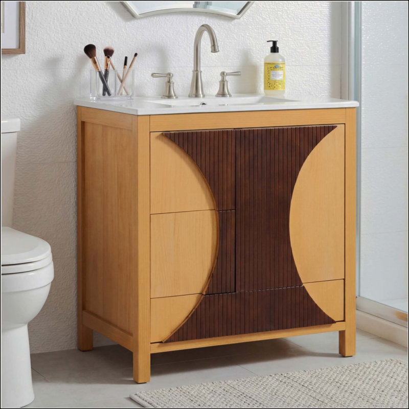 Meuble-lavabo Mid-Century