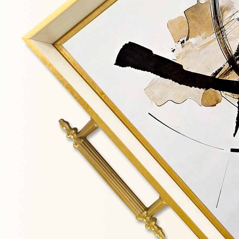 Élégant plateau en verre de 19,7 po x 11,4 po x 1,4 po | Fabrication 100% verre durable | Facile à nettoyer avec un chiffon humide | Idéal pour le service, la présentation décorative et l'organisation | Ajout élégant à la décoration intérieure
