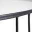 Mel 100cm Glass Top Console Table