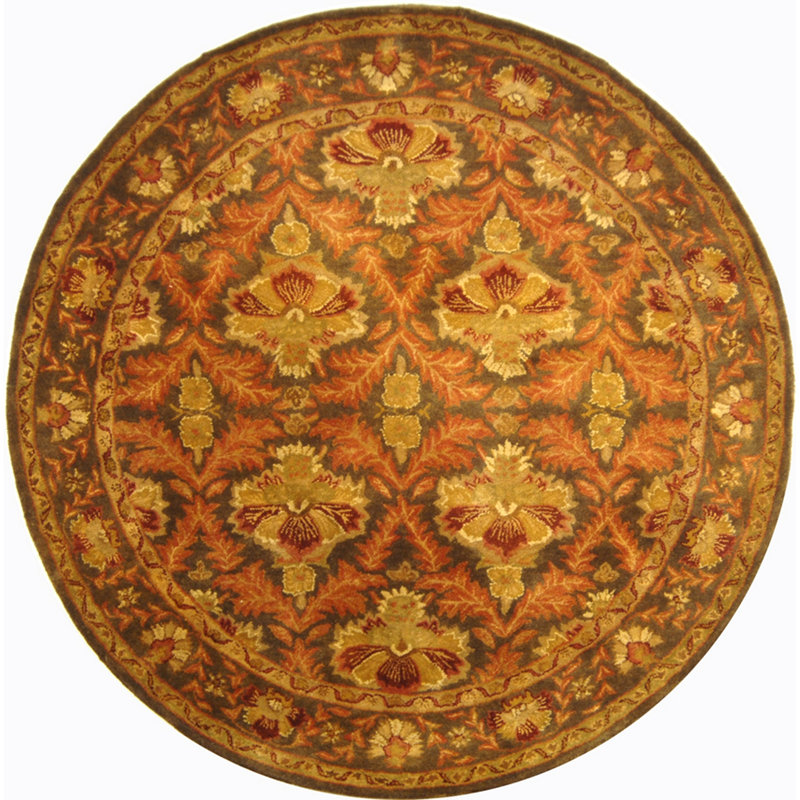 Dunbar Hand Tufted Wool Oriental Rug, Round 8'