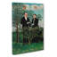 The Past And The Present by Henri Rousseau - Wrapped Canvas Print-61850902