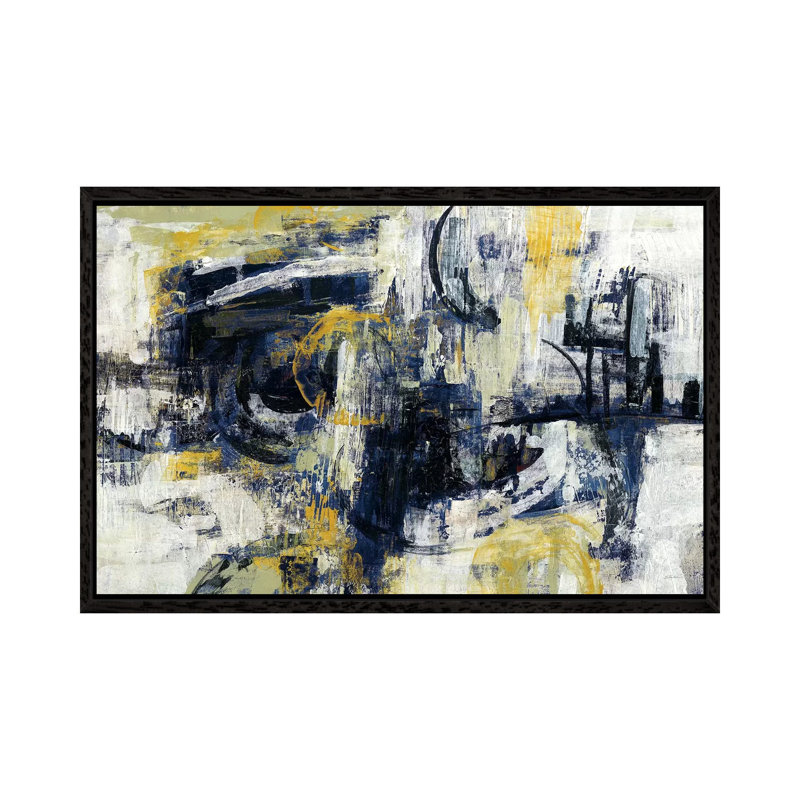 Graffiti Wall III by Silvia Vassileva - Gallery-Wrapped Canvas Giclée on Canvas, Black Framed, 152.5 cm H x 101.5 cm W