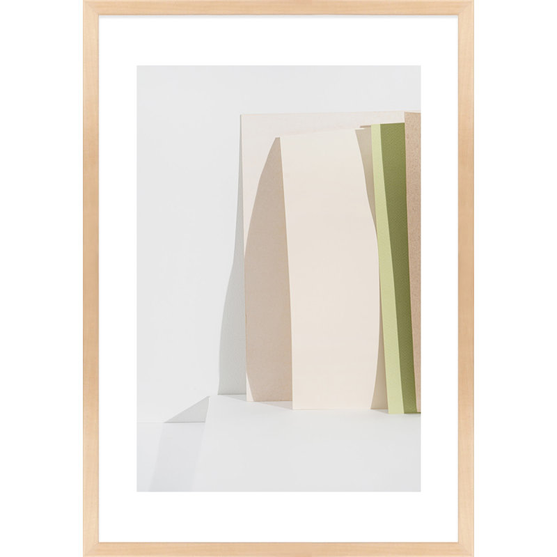 SV02206_Clean Slate As An Object 1 By Svetlana Smirnova - Framed Wall Art, Maple Framed, 25" H x 17.5" W x 1.25" D