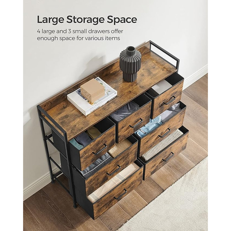 Commode 7 tiroirs Eleonore