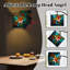 Lampe sur pied à arc avec fleurs en verre teinté et anges avec lampes à DEL et abat-jour réglables Grandes lampes debout pour le bureau de lecture