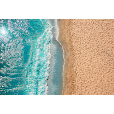 Coastline Beach Ocean - Wrapped Canvas Print