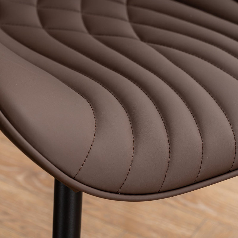Comfortable Padded Dining Chairs with Back Easy Assembly Upholstered Side Chair, Accent Chairs for Kitchen, Dining Room