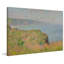 «Edge of the Cliff at Pourville», reproduction sur toile tendue-996272832