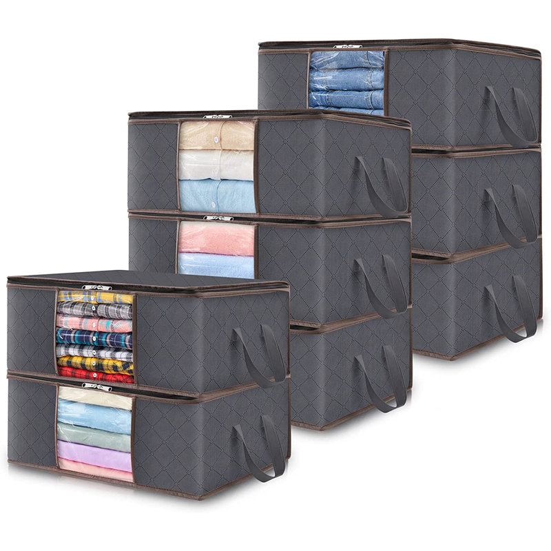Fabric Underbed Storage Set, 8, 35