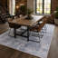 Vintage Look Cotton and Chenille Flatweave Area Rug-2009012523