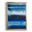 Deep Blue Shore II, reproduction encadrée de qualité supérieure - prête à être accrochée-436175687-436175708
