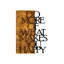 Accessoire mural décoratif en bois - noyer et noir, 16,5 po x 22,8 po | 50% bois (épaisseur: 1,2 po) et 50% métal | Conception facile à suspendre au mur | Motifs de grain uniques pour une décoration intérieure élégante-1077504704