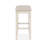 Upholstered Counter Stool with Solid Wood Frame-65540476