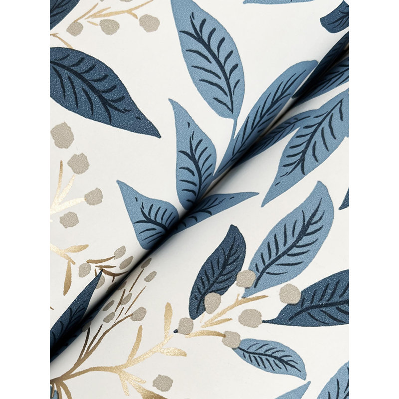 Papier peint Willowberry, Bleu
