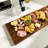 36" Large Acacia Wood Charcuterie Board With Handles - Extra Long Wooden Serving Cheese Boards - Rectangular Serving Platter