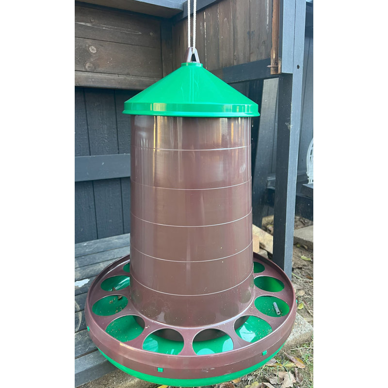 Mangeoire à poulet recyclée Eco 35 lb
