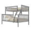 Lit superposé simple au-dessus de double en bois massif Aileana-362215878