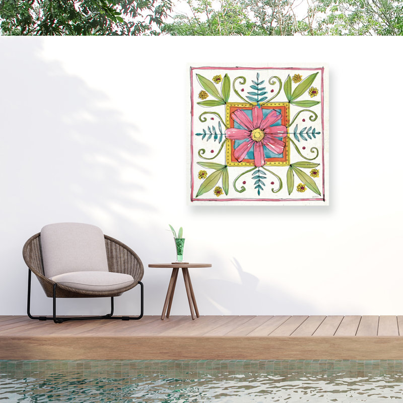 Toile d'extérieur Gow Anne Tavoletti, H 35 po x l 35 po x P 1,5 po