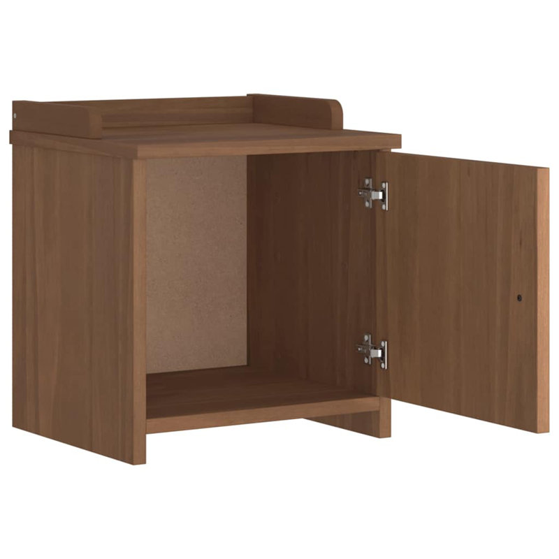 Sydalee Shoe Storage Cabinet, Walnut