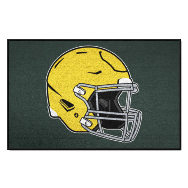 Green Bay Packers Shower Curtain, Football Team Flag of Wisconsin Bathroom  Decor