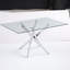 Table rectangulaire moderne en verre-1274634700-1274634690