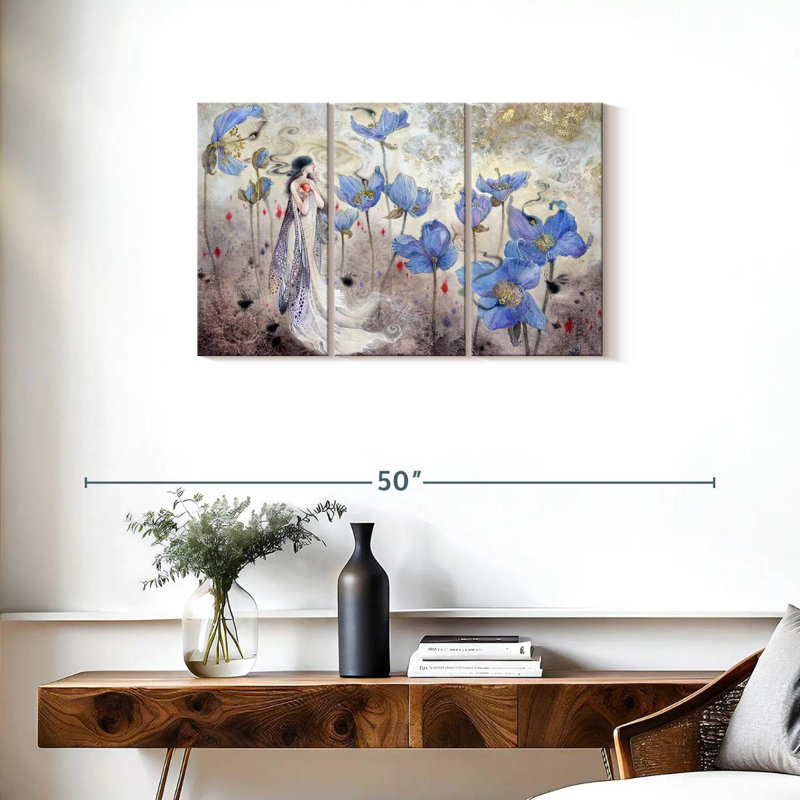 Kelan Descants, 20" H x 33" W